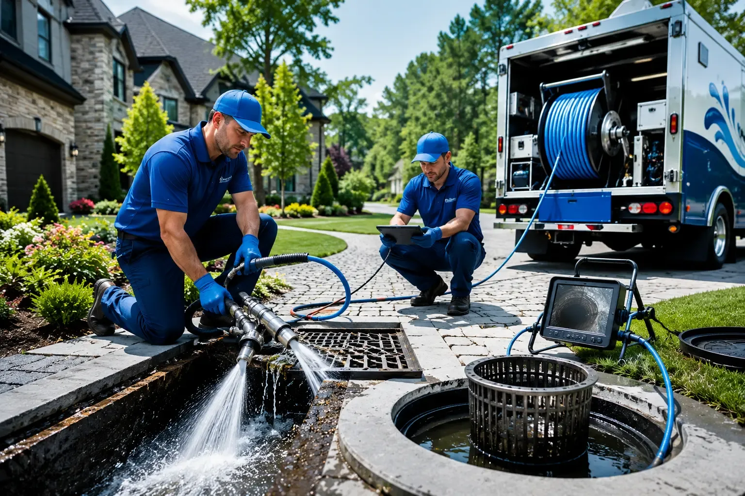 Local outdoor drain cleaning professionals in Wana, WV