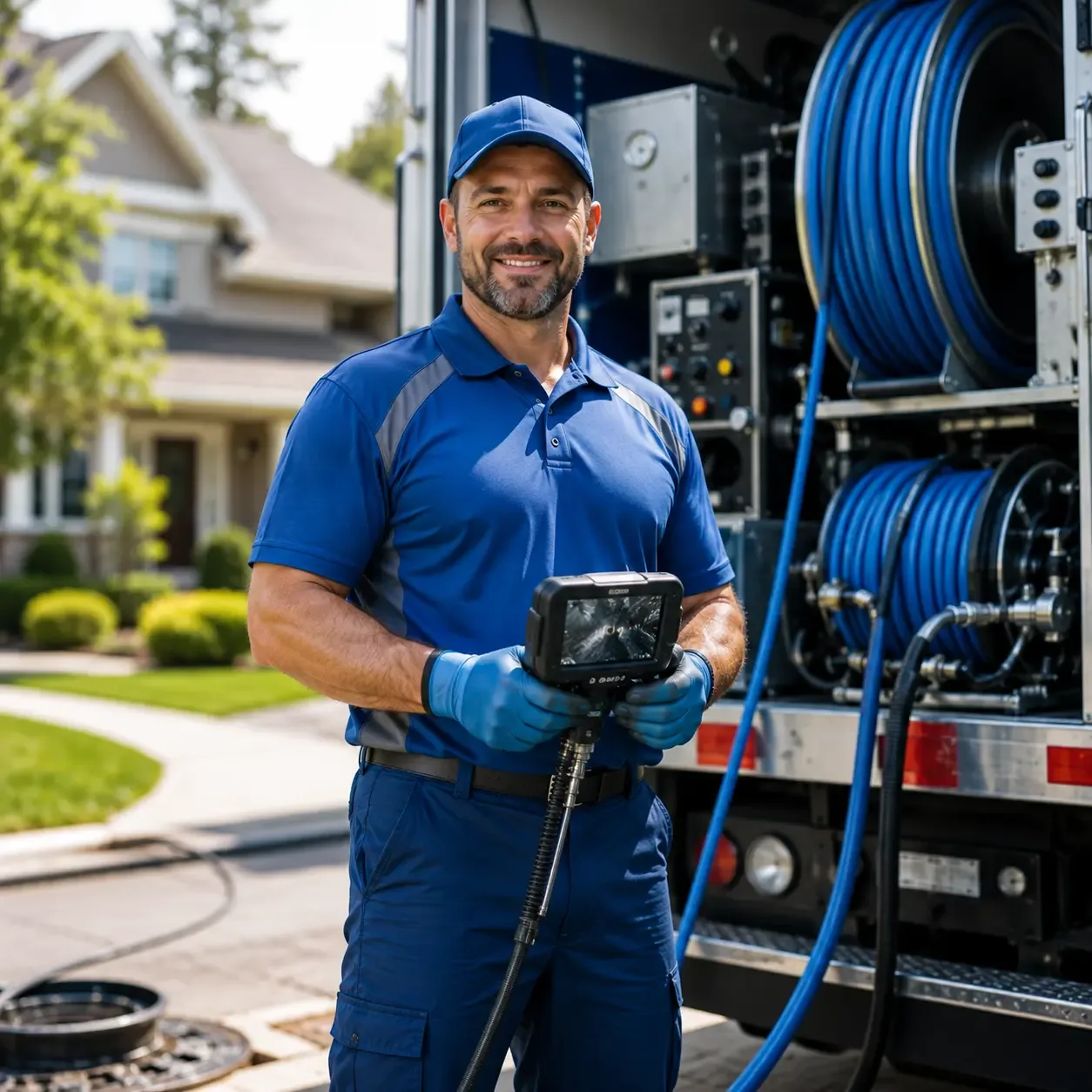 Local outdoor drain cleaning specialists in Wana, WV